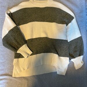 Altar'd State Cream Ribbed Sweater